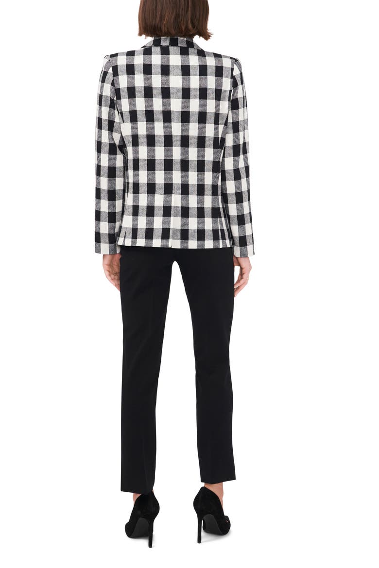 Milano Estate Blazer, Alternate, color, BLACK/ WHITE