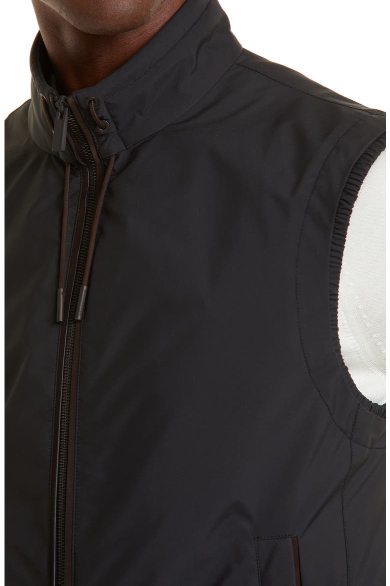 Men's Stratos Outdoor Vest, Alternate, color, BLACK