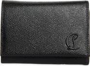 Christian Louboutin Mooncrest Compact Leather Trifold Wallet