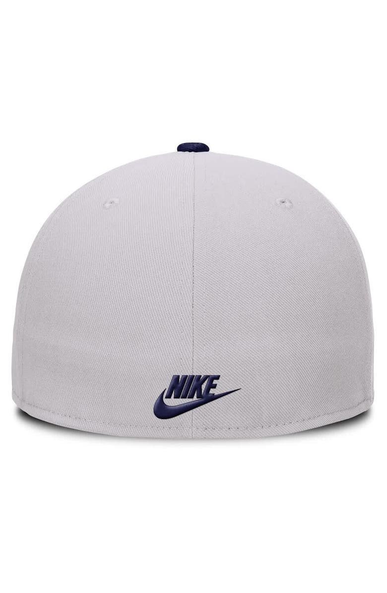 Nike Men's Nike Gray Brooklyn Dodgers Cooperstown Collection True Performance Fitted Hat, Alternate, color, Gray