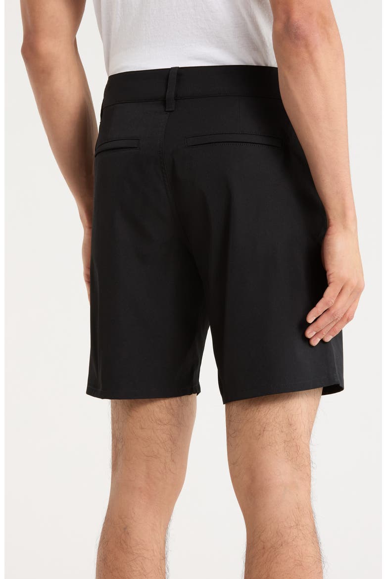 Strike 8-Inch Golf Shorts, Alternate, color, BLACK