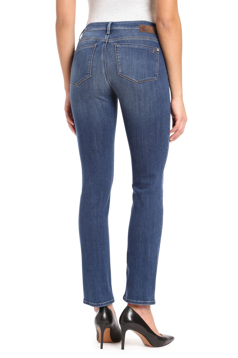 Kendra Straight Leg Jeans, Alternate, color, INDIGO SUPERSOFT