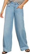 Sanctuary Highland Seamed Pocket Wide Leg Jeans