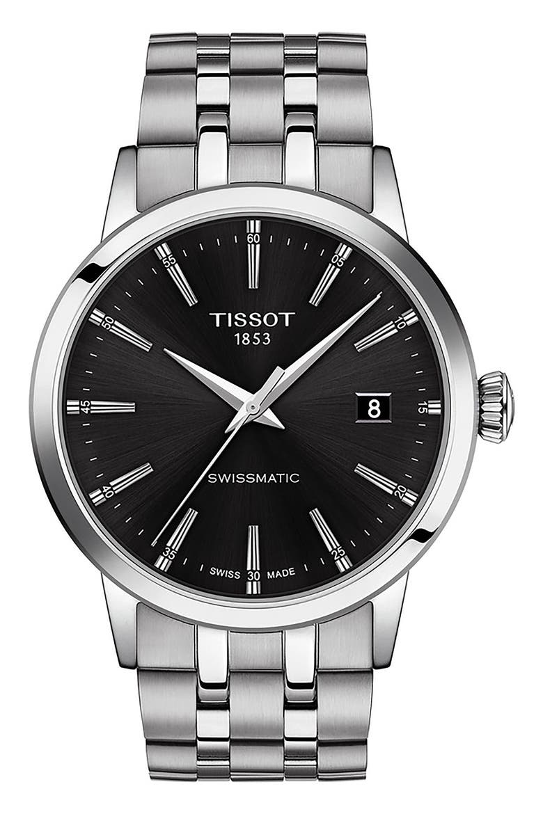 Classic Dream Automatic Bracelet Watch, 42mm, Main, color, BLACK