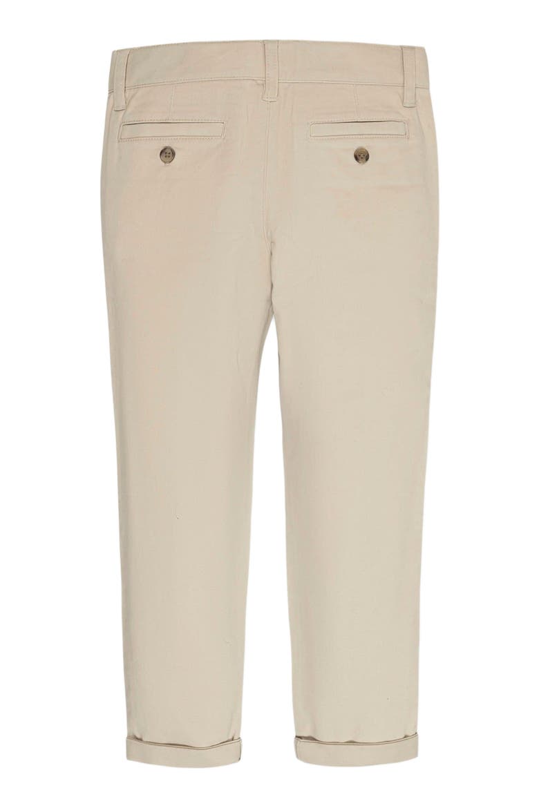 Kids' Organic Skinny Stretch Twill Chino Pant, Alternate, color, Light Khaki
