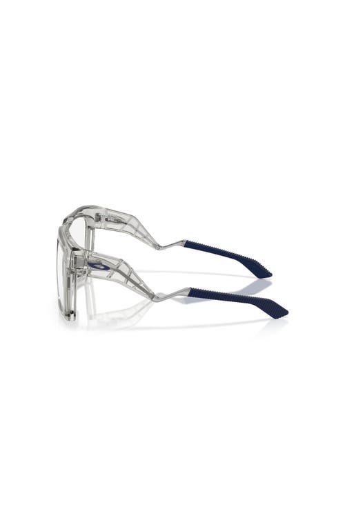 Oakley 57mm Square Optical Glasses In Gray
