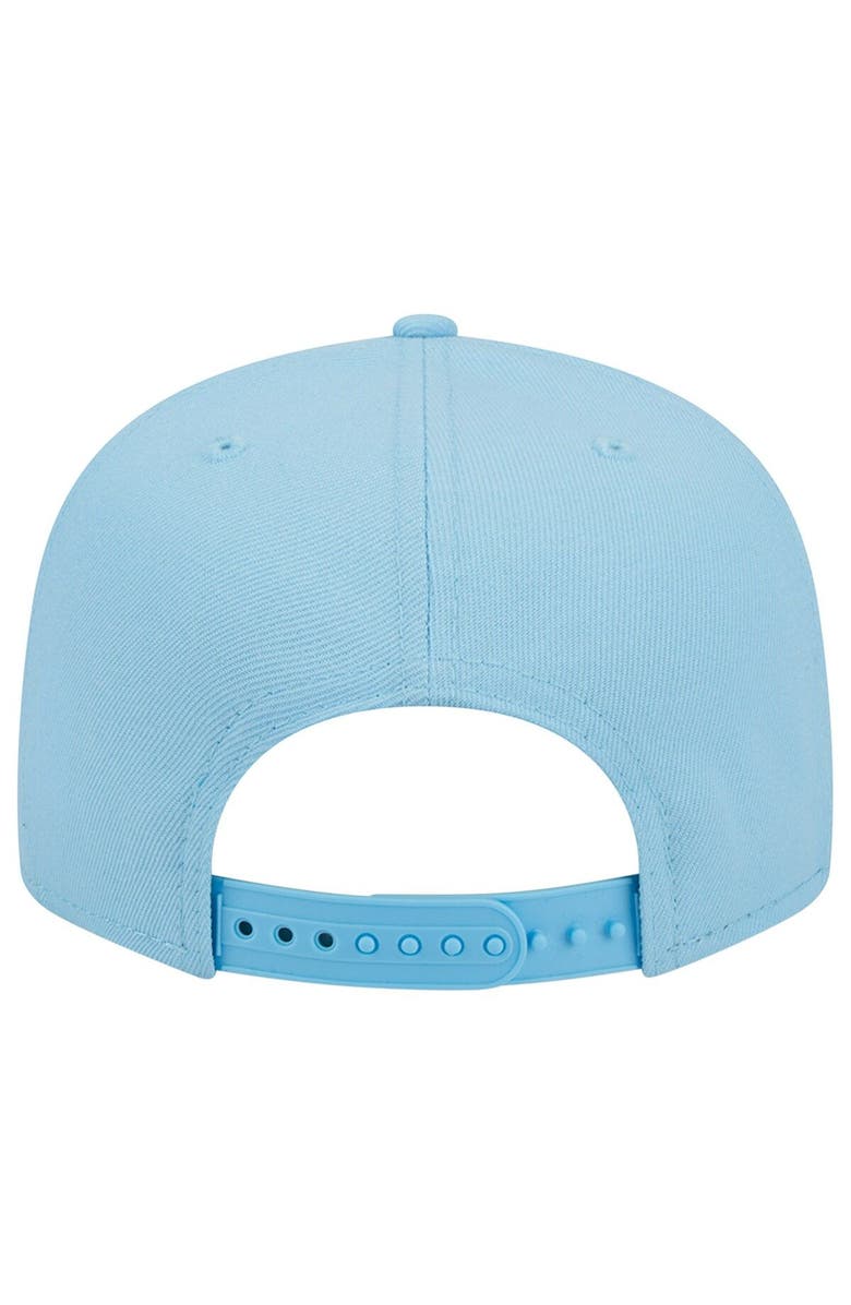 New Era Men's New Era Light Blue Los Angeles Rams Color Pack Brights 9FIFTY Snapback Hat, Alternate, color, 