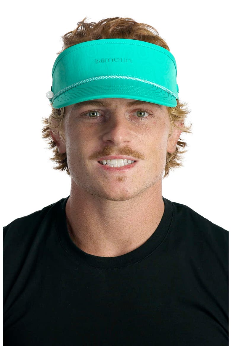 Coast Hydro Performance Visor, Alternate, color, NEON AQUA