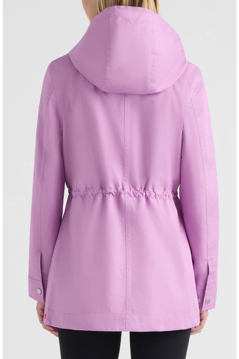 Adela Hooded Waterproof Jacket, Alternate, color, MYSTIC PEONY