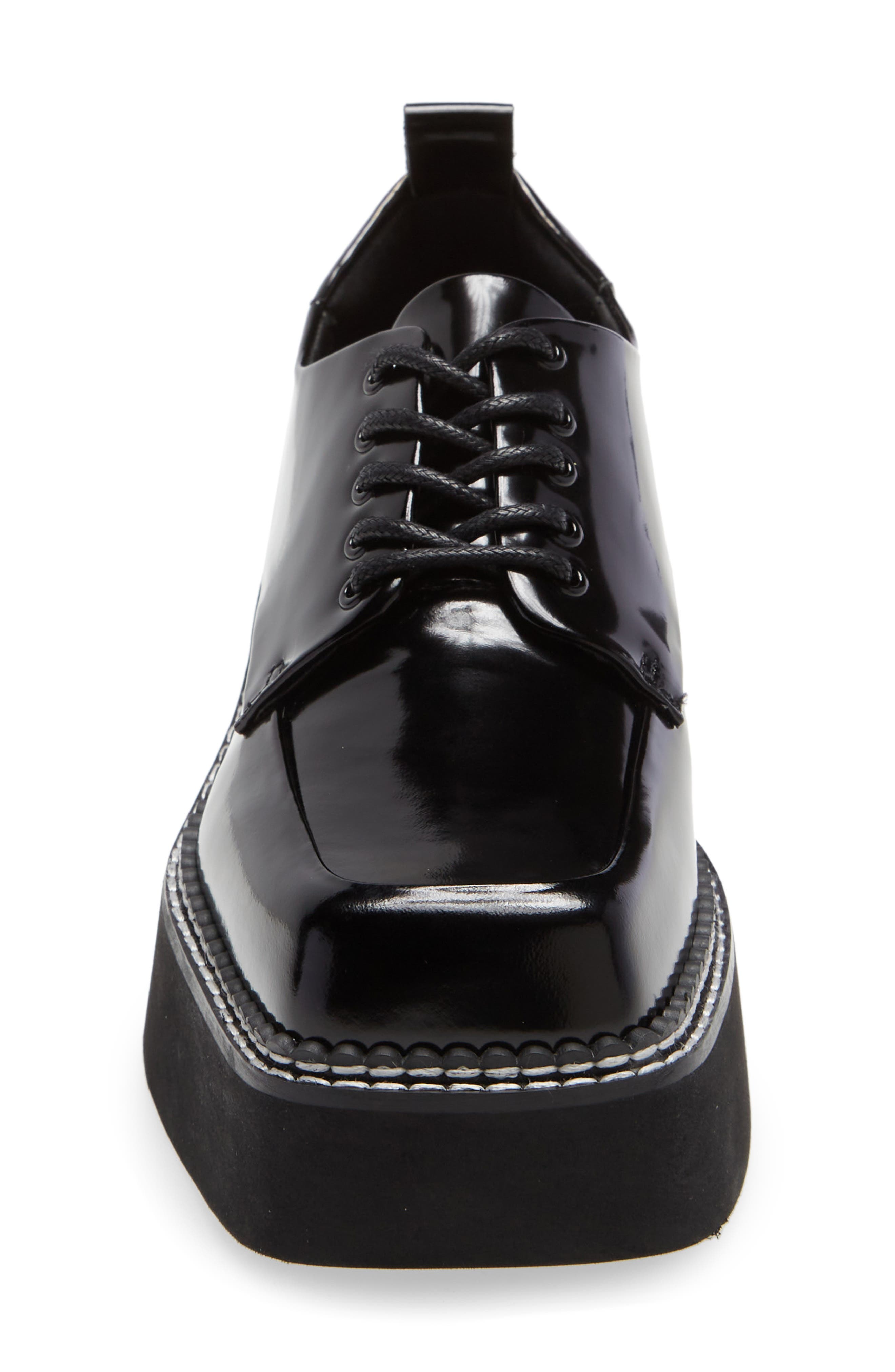 Jeffrey Campbell Book Platform Apron Toe Derby, Alternate, color, 