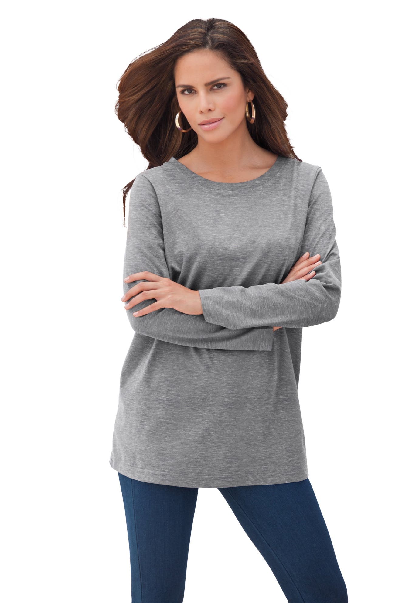 MEDIUM HEATHER GREY