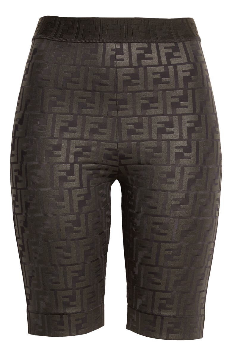 Fendi rama FF Logo Bike Shorts, Alternate, color, 