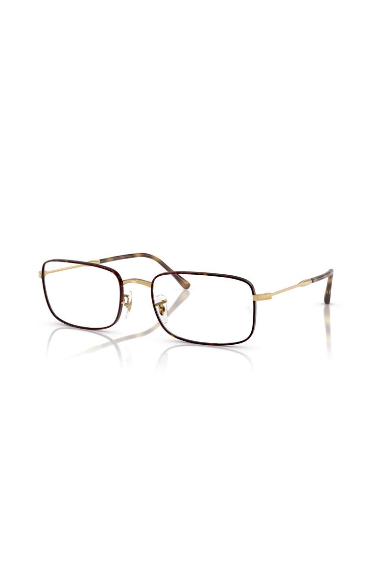 54mm Irregular optical glasses, Main, color, Tortoise