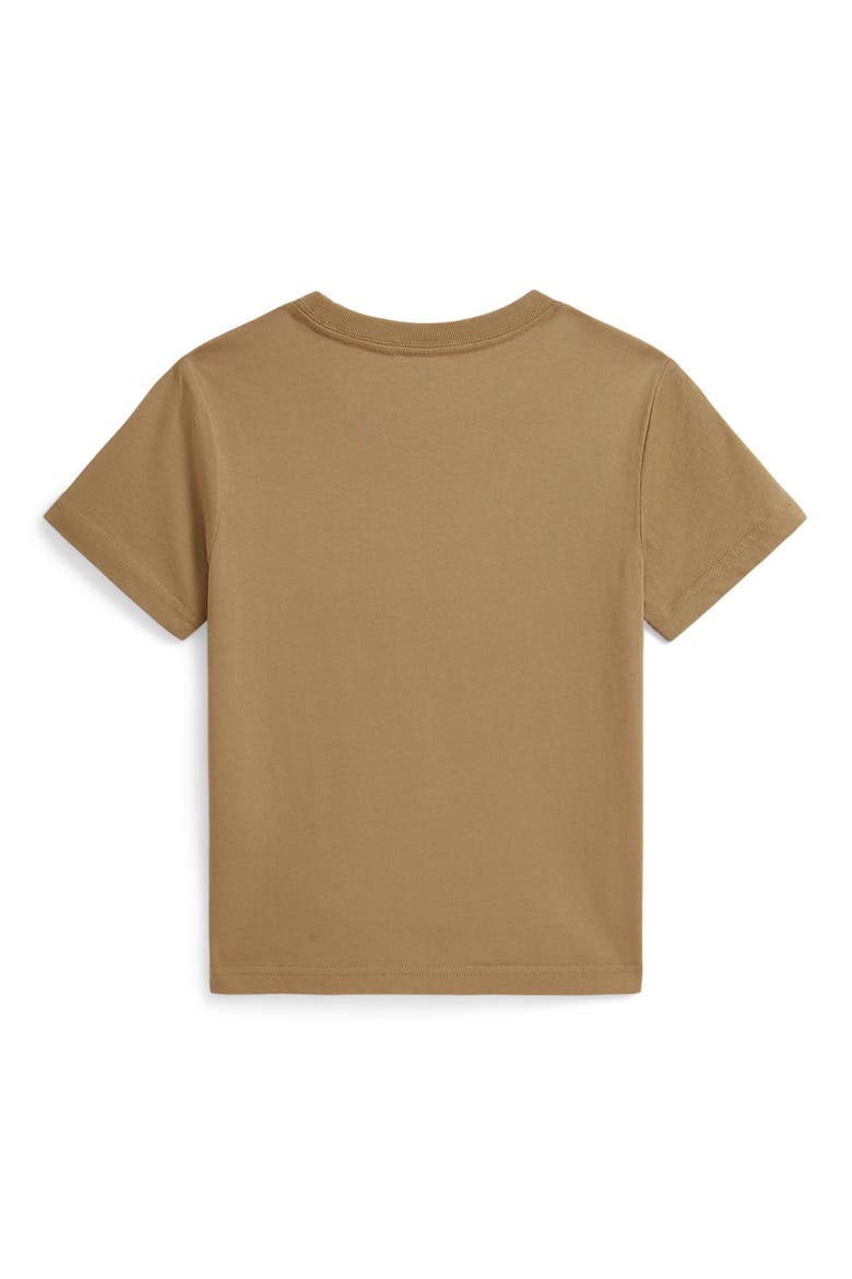 Kids' Logo Graphic T-Shirt, Alternate, color, CAMEL
