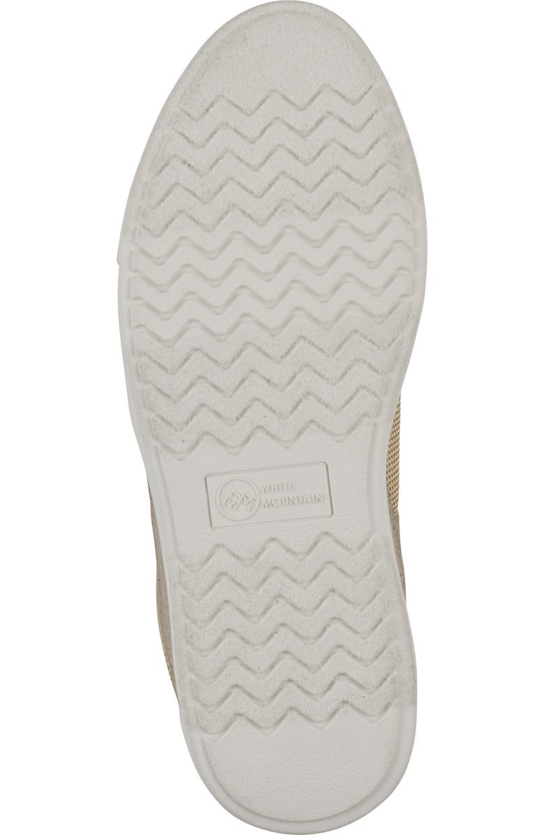 CLIFFS BY WHITE MOUNTAIN Uplit Zip Sneaker, Alternate, color, Beachwood Gold Multi