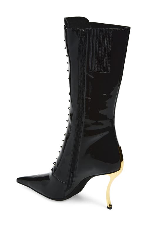 Jeffrey Campbell Pointed Toe Boot In Multi