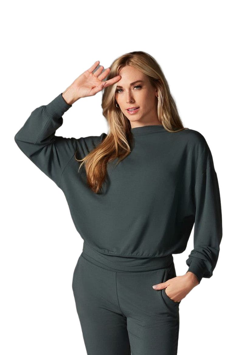 Slope Crew Sweatshirt, Alternate, color, URBAN
