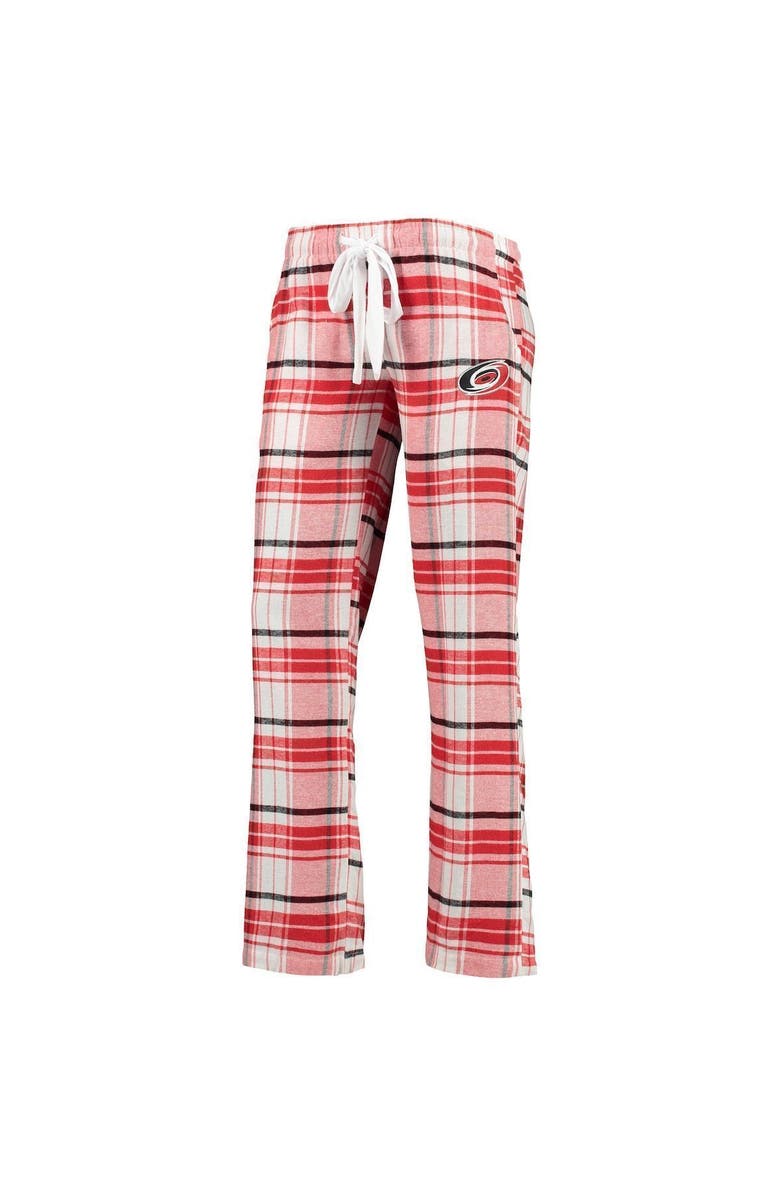 CONCEPTS SPORT Women's Concepts Sport Red/Black Carolina Hurricanes Accolade Flannel Pants, Alternate, color,
