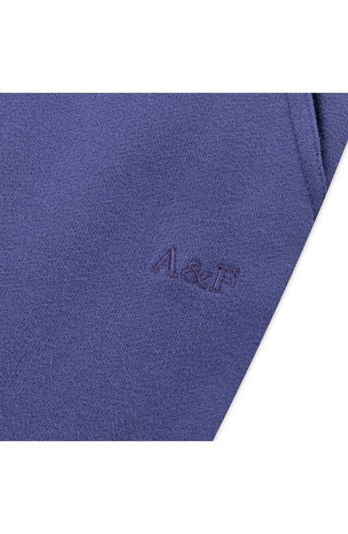 Abercrombie Kids Kids' Essential Wide Leg Fleece Sweatpants In Blue