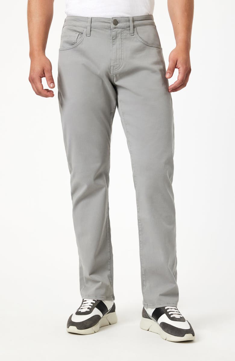 Mavi Jeans Matt Relaxed Straight Leg 5-Pocket Pants, Main, color, Stormy Casual Twill