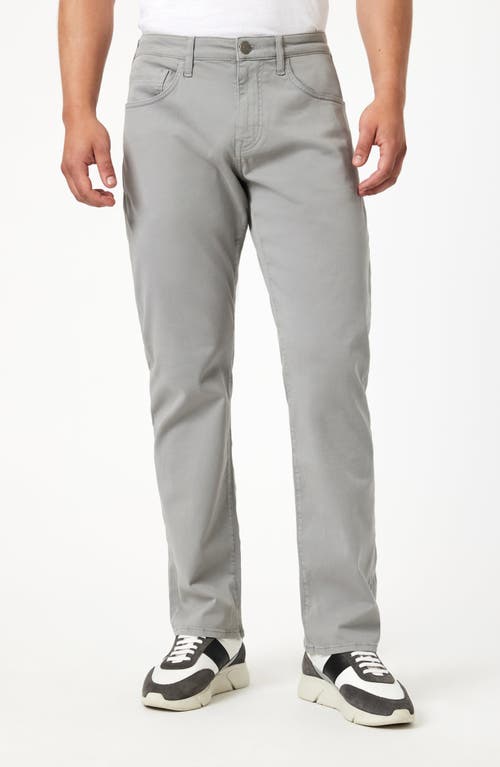 Mavi Jeans Matt Relaxed Straight Leg 5-pocket Pants In Gray