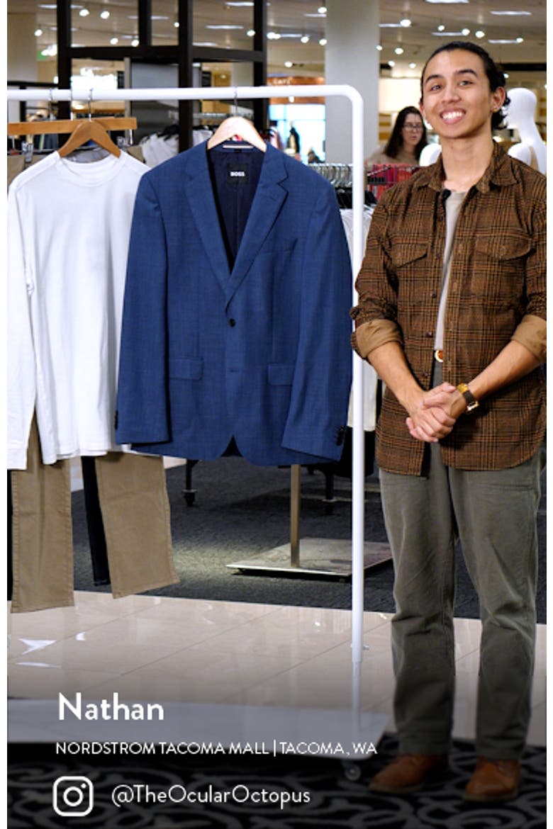 Slim Fit Virgin Wool Sport Coat video