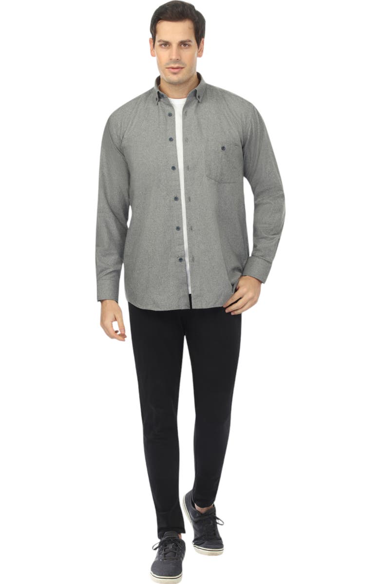 Vustra Men's Coastal Slate Button-Down Shirt, Alternate, color, 