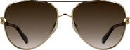 Kendra Scott Korinne 61mm Gradient Aviator Sunglasses
