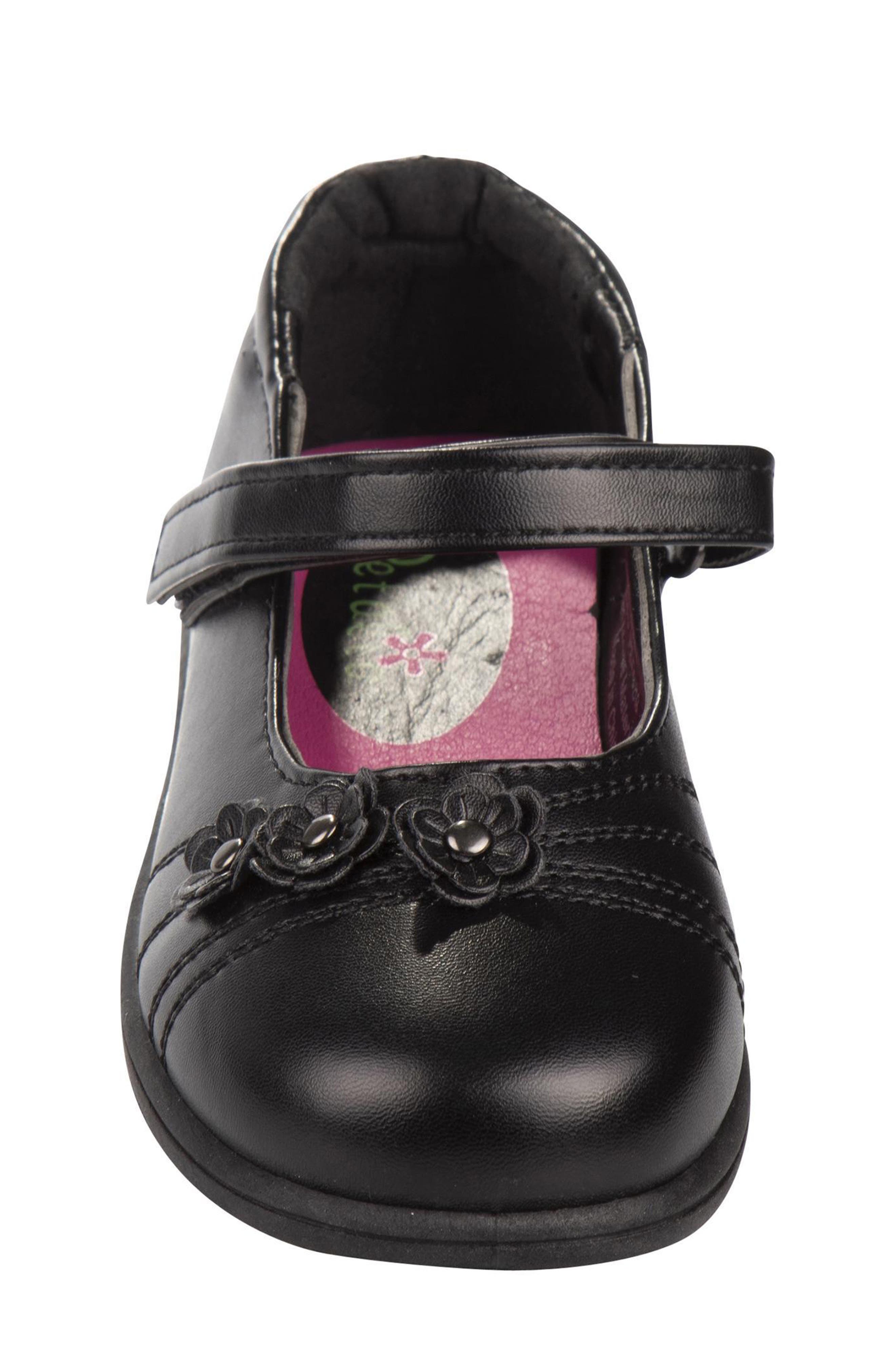 Kids' Mary Jane Flat, Alternate, color, BLACK