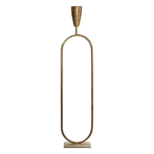 Tag Large Gold Iron Trumpet Taper Candle Holder For Everyday Use