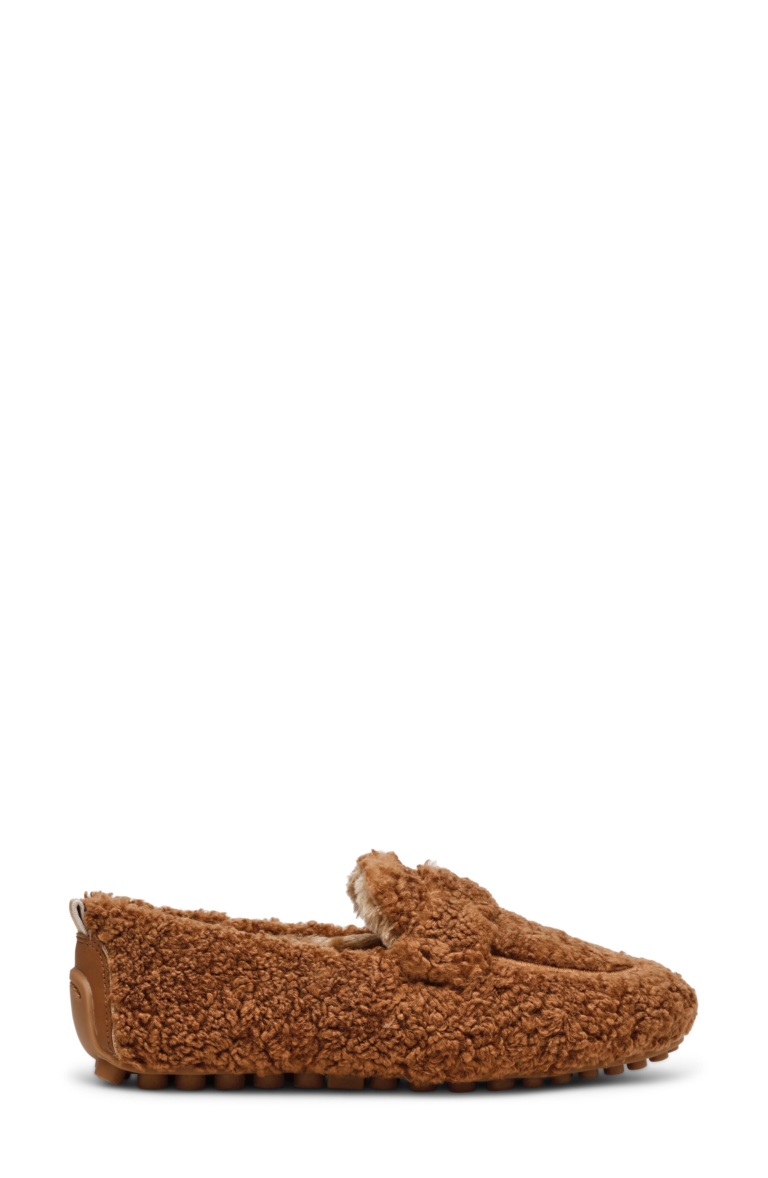 Slip Faux Shearling Slipper, Alternate, color, TAN