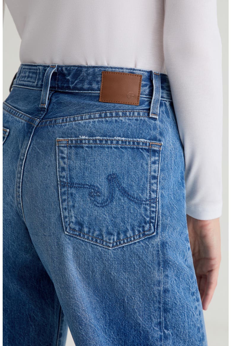 Hattie High Waist Barrel Leg Jeans, Alternate, color, CANDID