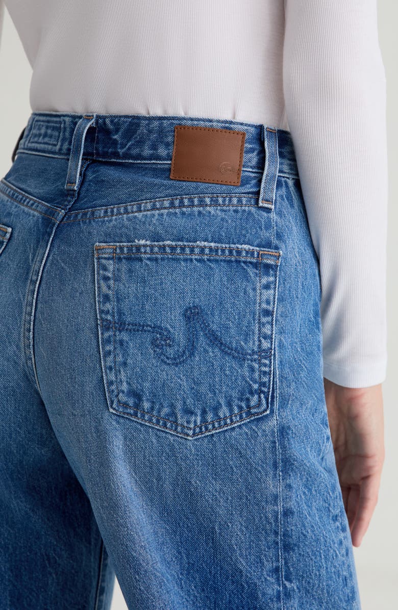 AG Hattie High Waist Barrel Leg Jeans, Alternate, color,