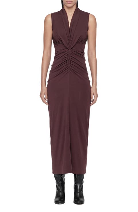 Dariya Sleeveless V-Neck Dress