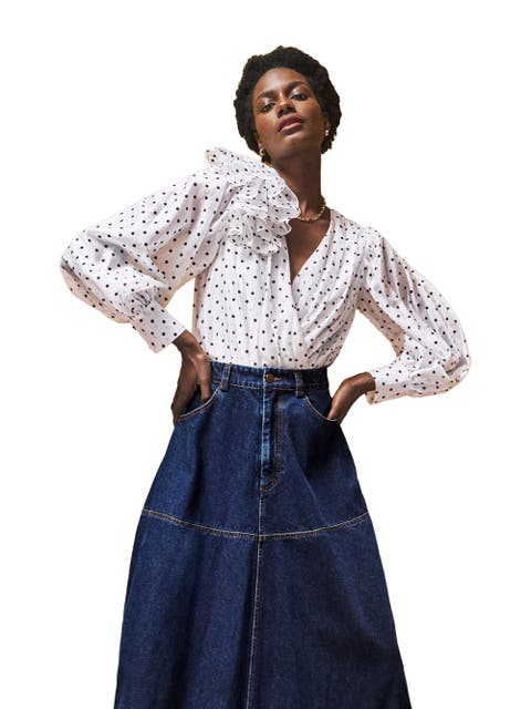 Mini Spot Frill Detail Bodysuit