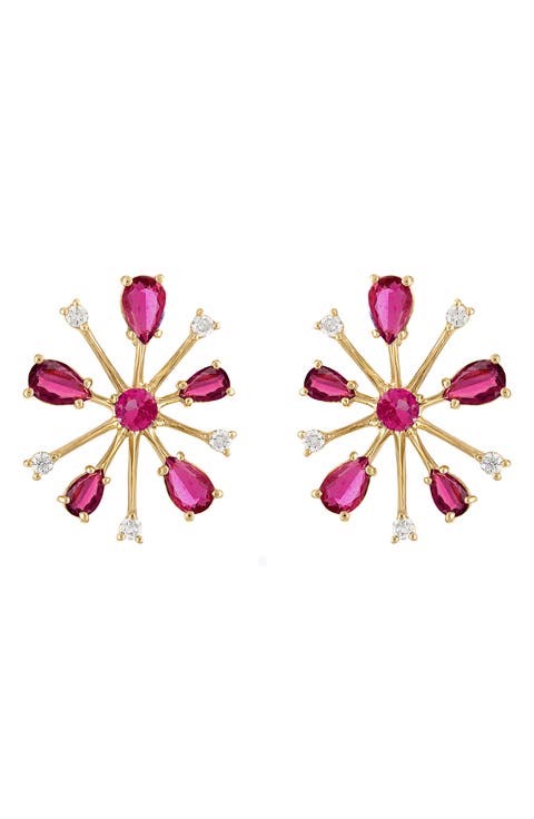 Small Pop Rock Stud Earrings