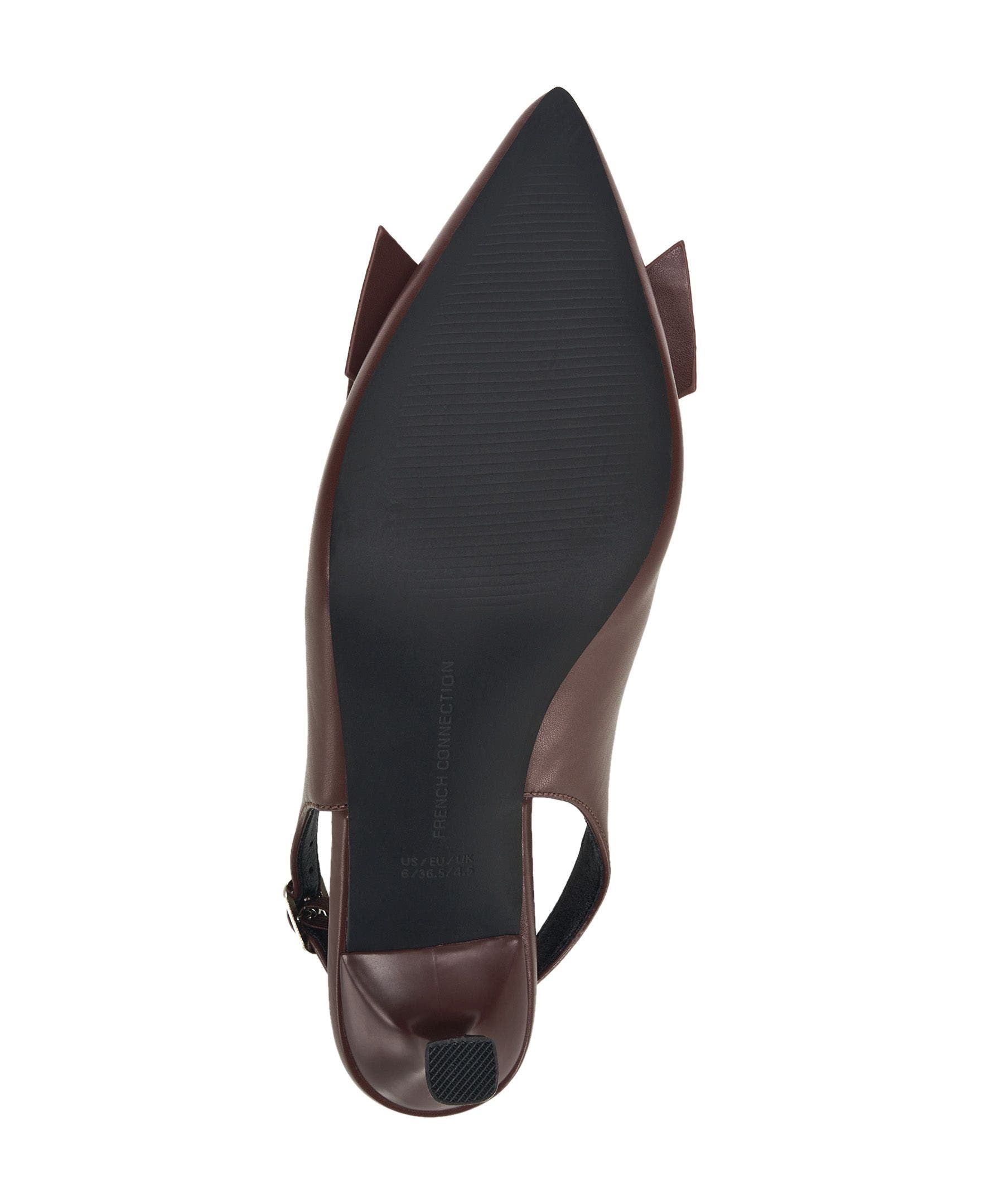 Bianca Oversized Bow Kitten Heel, Alternate, color, Brown