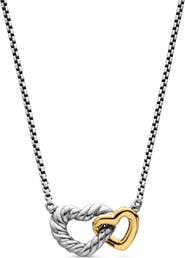 David Yurman Cable Collectibles® Interlocking Heart Necklace