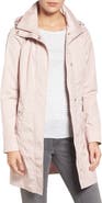 Cole Haan Signature Back Bow Packable Hooded Raincoat