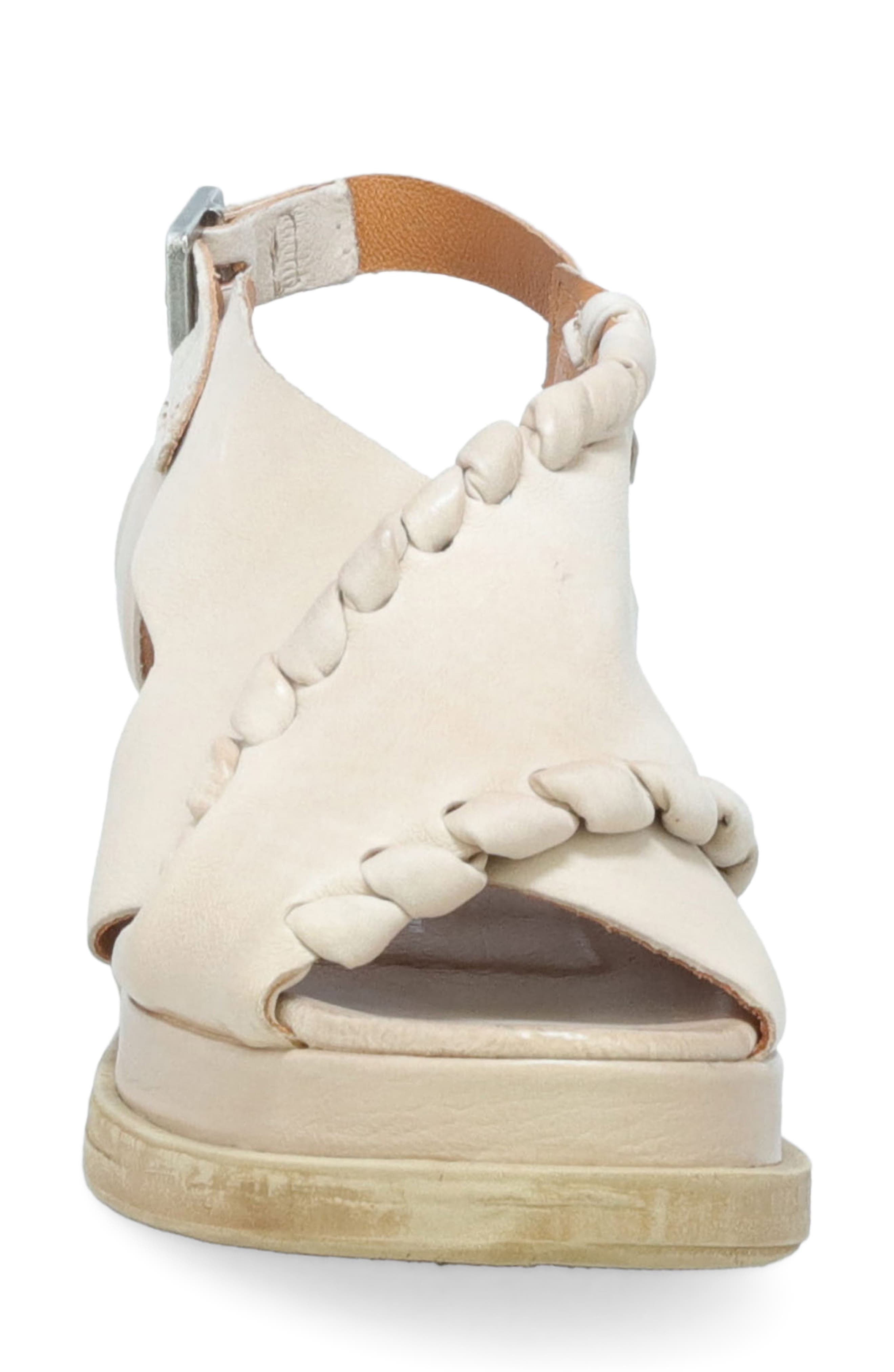 Lumi Platform Sandal, Alternate, color, BONE