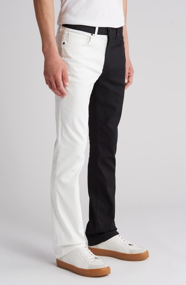 Monfrère Clint Two-Tone Bootcut Jeans, Alternate, color,