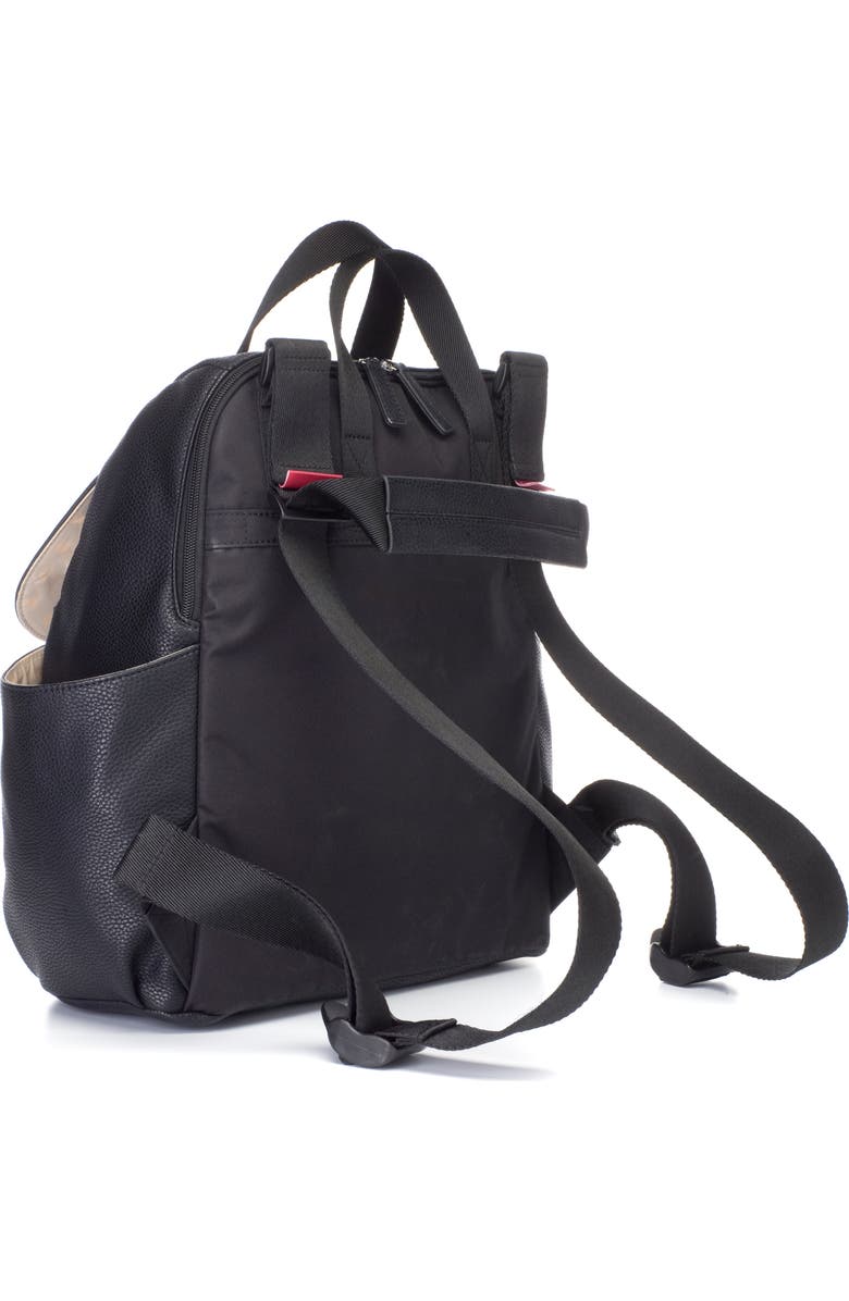 Babymel Robyn Convertible Faux Leather Diaper Backpack, Alternate, color,