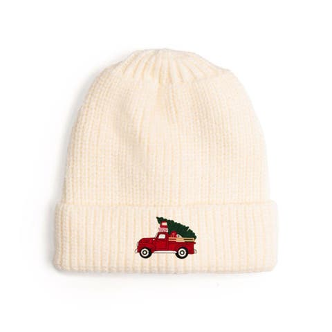 Christmas Truck Patch Beanie (Toddler, Little Kid & Big Kid)