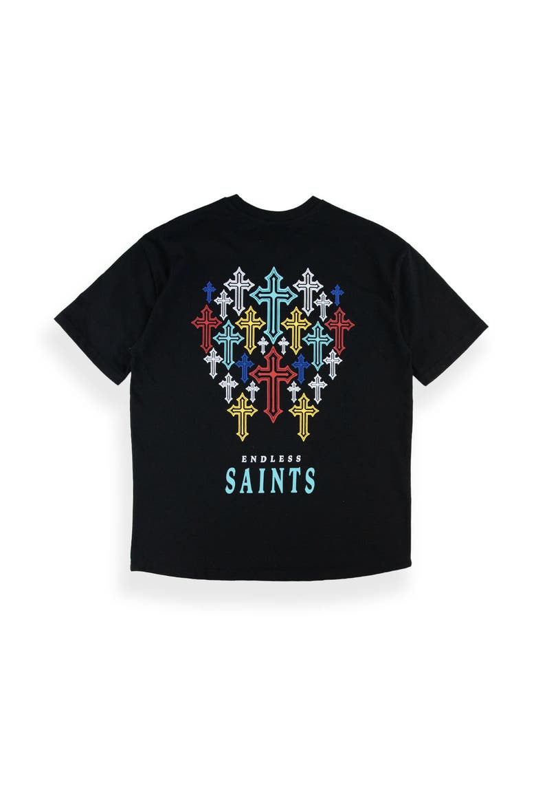 Men's Luther T-shirt, Alternate, color, Vintage Black/Endless Saints