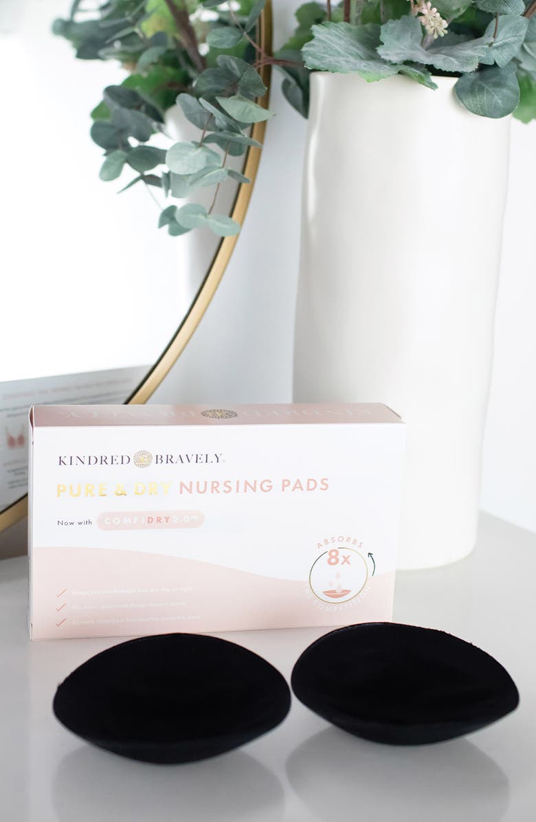 Kindred Bravely Ultra Absorbent 4-Pack Washable Breast Pads, Alternate, color,