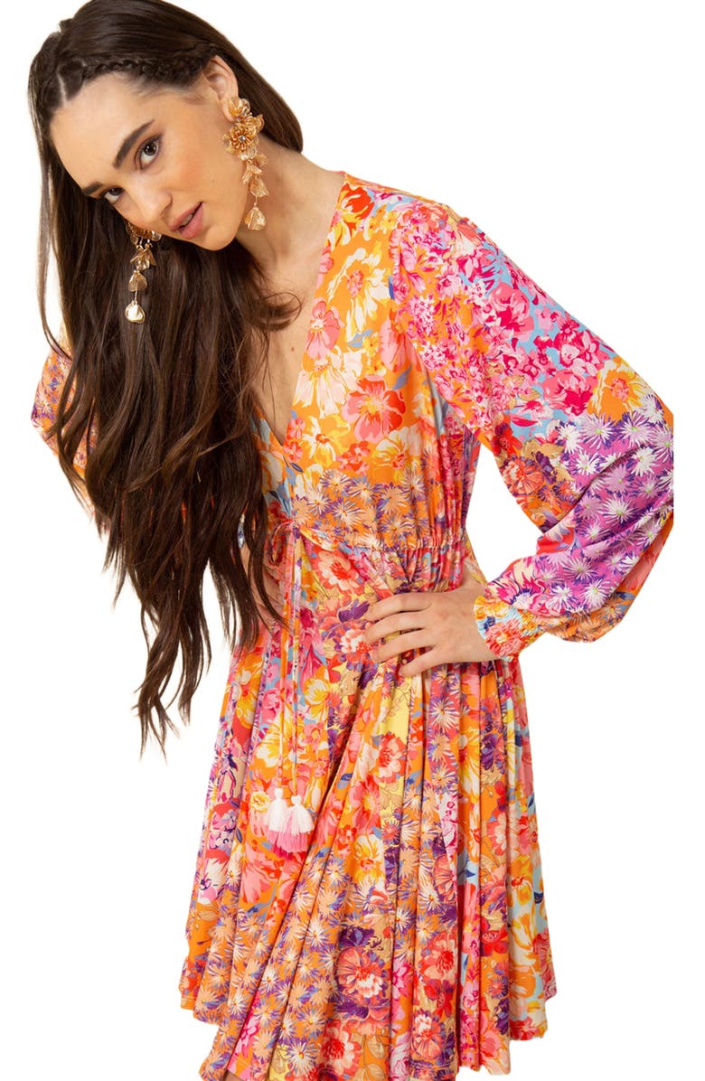 Hale Bob Piper Jersey Dress, Alternate, color, 