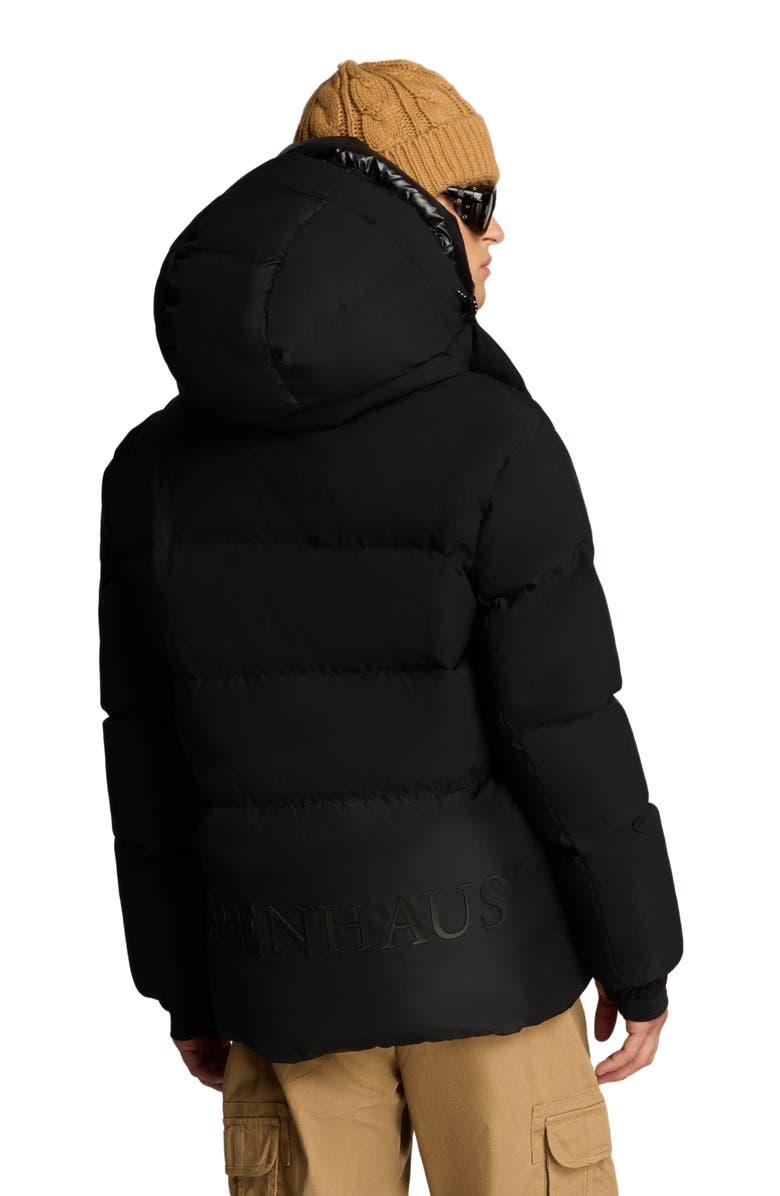 Alpenhaus Virterre Expedition Puffer with Contrast Double Hood, Alternate, color, Black