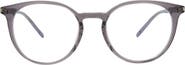 Saint Laurent 52mm Round Optical Glasses