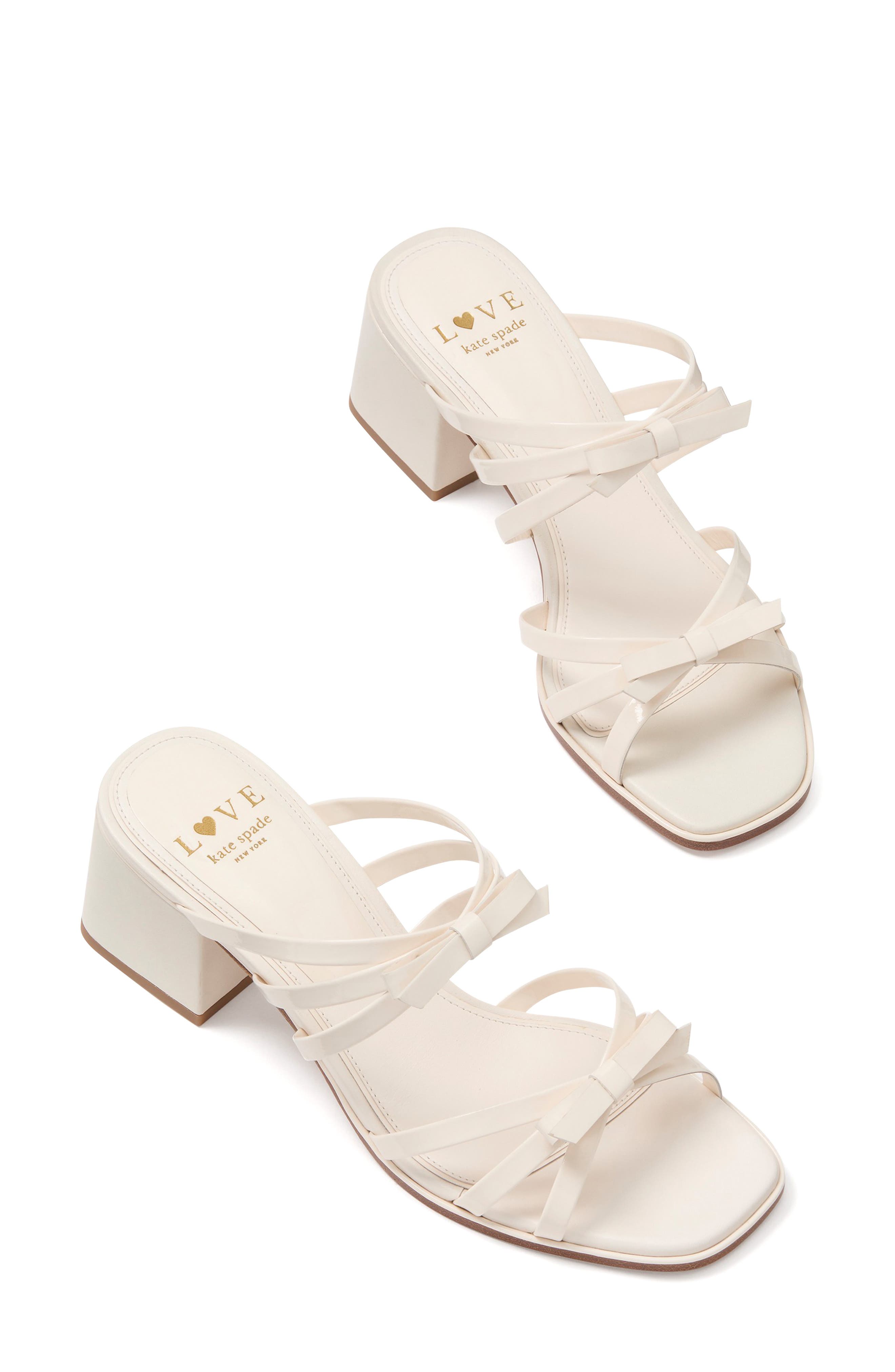 carolina block heel sandal, Alternate, color, CREAM.