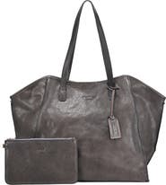 OLD TREND Iris Large Leather Carryall Tote